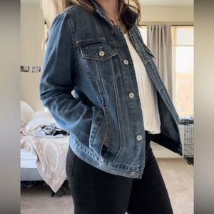 Abercrombie & Fitch denim jacket, size medium